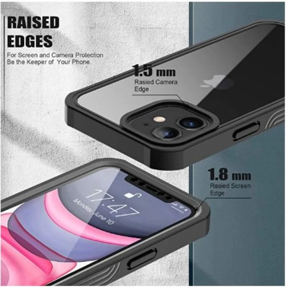 iPhone 11 Case with Built-in Screen Protector